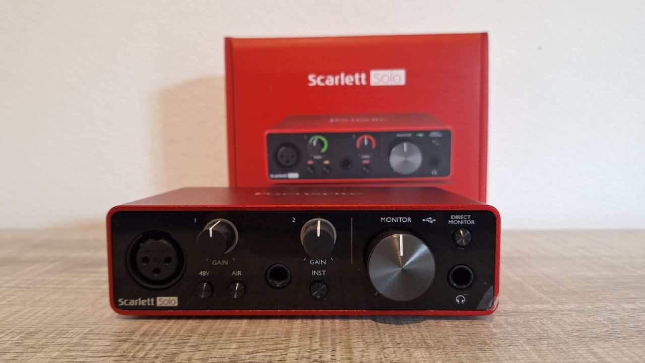Focusrite Scarlett Solo 3.ª generación