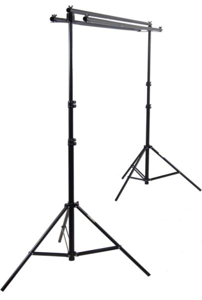Photo/Video Background Stand with Tripod & Bag