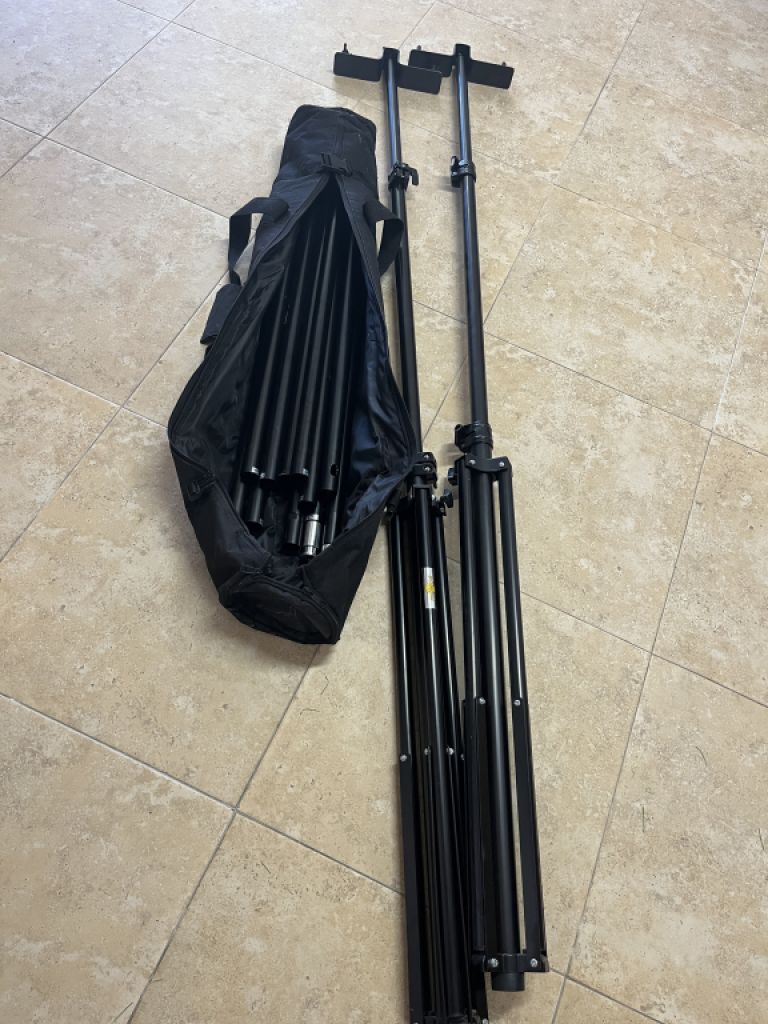 Photo/Video Background Stand with Tripod & Bag