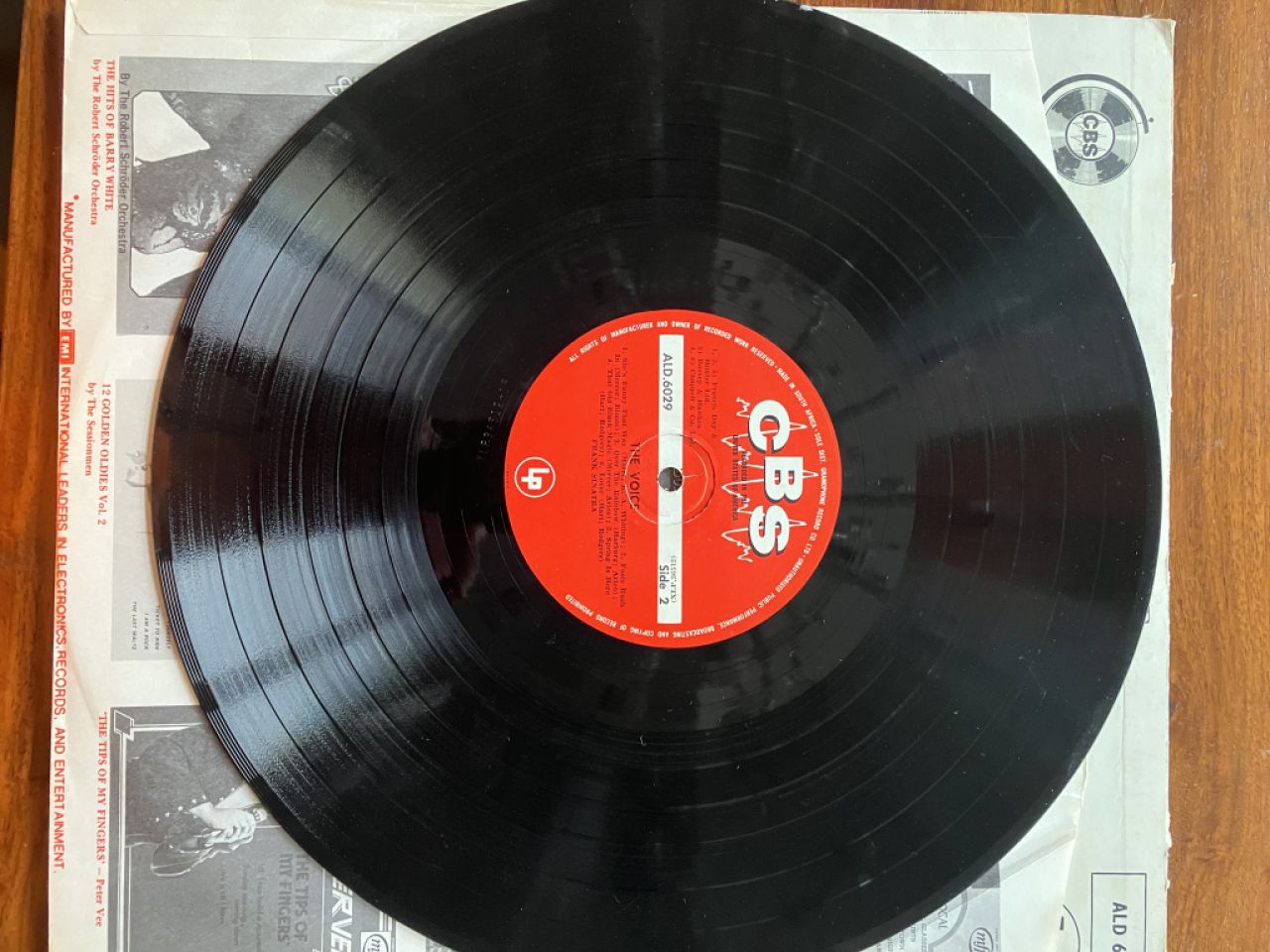 Frank Sinatra  Schallplatte