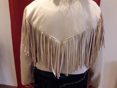 Fransenjacke für Damen Größe M