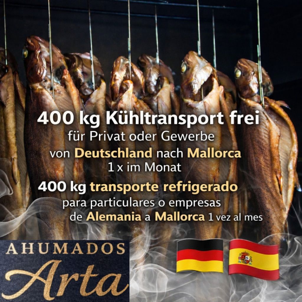 Capacidad de transporte refrigerado disponible de Alemania a Mallorca