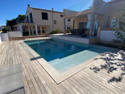 Freistehende Villa mit Meerblick in Colònia de Sant Pere, Mallorca