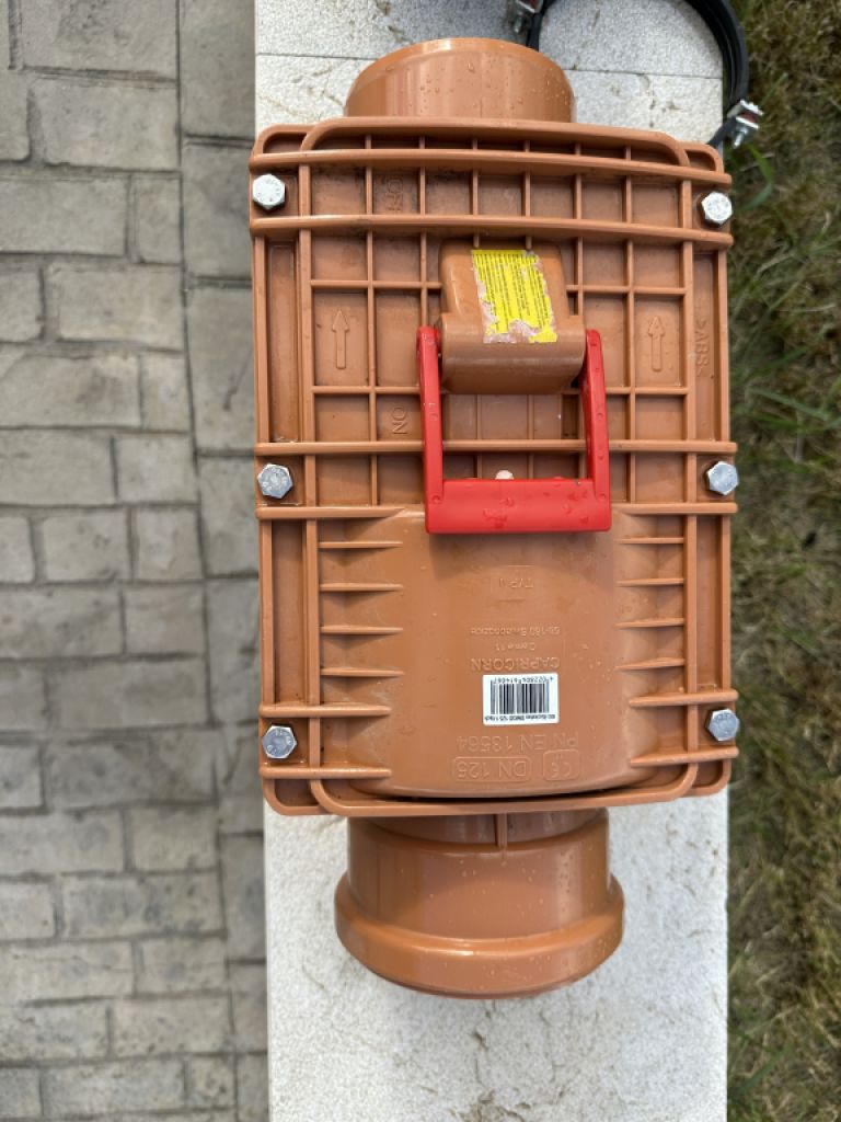 Spark backwater valve !!