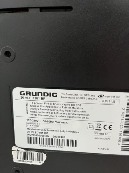 Funktionsfähiger Grundig Fernseher 26 Zoll