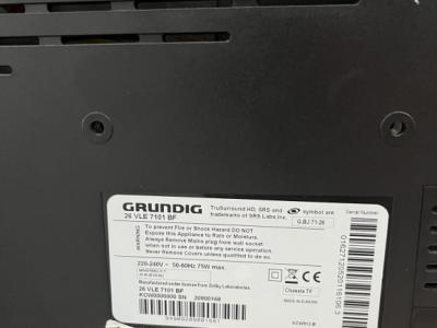 Funktionsfähiger Grundig Fernseher 26 Zoll