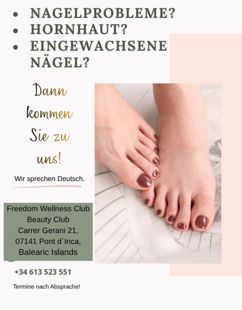 Fußpflege! Endlich schmerzfrei gehen!