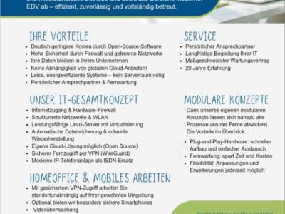 Ganzheitliches IT Konzept für Unternehmen, Open-Source, Linux, IP Telefonanlage