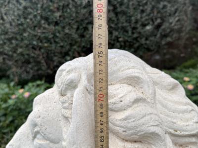 Gartenfigur Löwen Statue