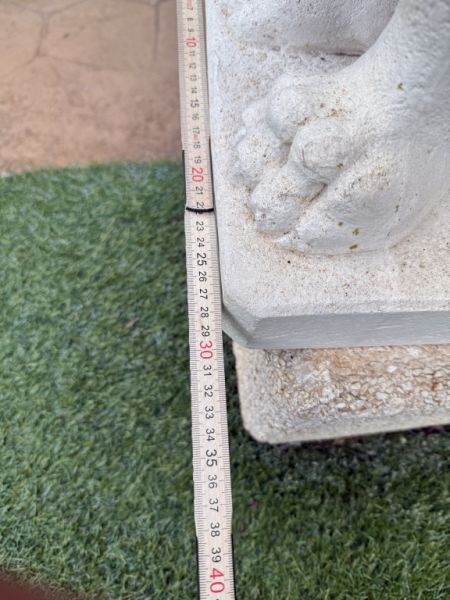 Gartenfigur Löwen Statue