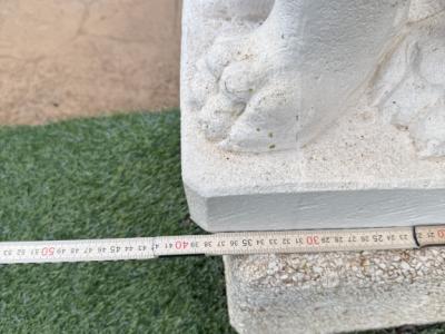 Gartenfigur Löwen Statue