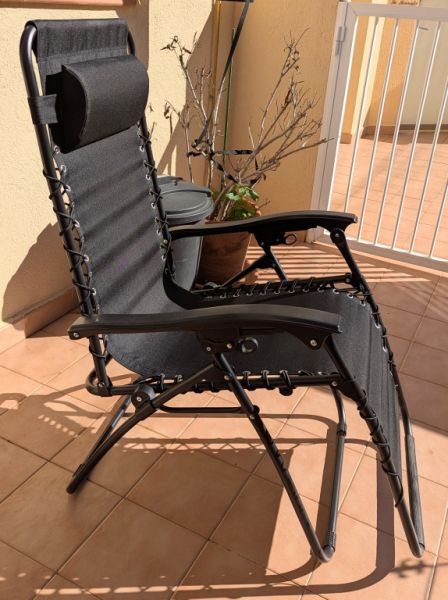 Gartenstuhl Relaxstuhl sehr solide und bequem wie neu