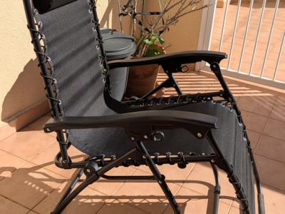 Gartenstuhl Relaxstuhl sehr solide und bequem wie neu