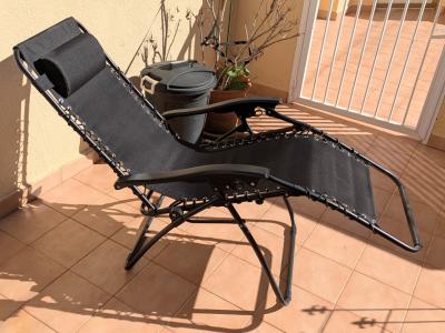 Gartenstuhl Relaxstuhl sehr solide und bequem wie neu