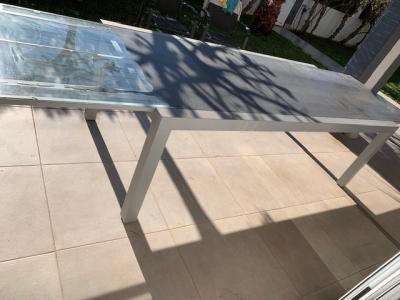 Gartentisch 2,20m ausziehbar auf 3,40m länge