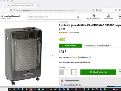 Gas-Heizung Katalysator