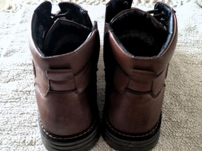 Gefütterte Leder - Männerboots, Grösse 45, NUR 1x GETRAGEN