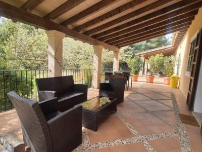 Gemütliches Haus zur Miete mit Garten, Terrasse und Kamin in der Gegend von Manacor