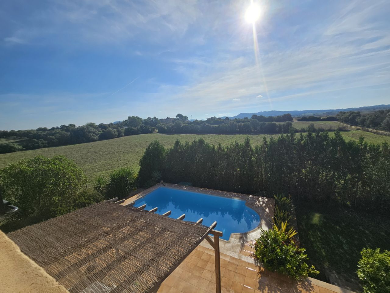 Gepflegte FInca mit Ölzentralheizung, Pool und traumhaftem Ausblick bei Manacor