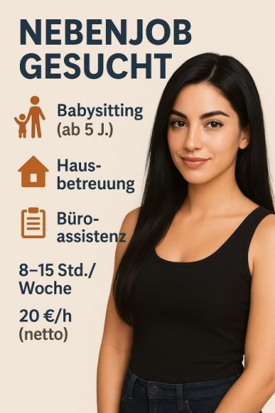 SE BUSCA: Alemana (Palma) – Cuidado de niños, cuidado de la casa o asistencia de oficina (8–15 h/semana