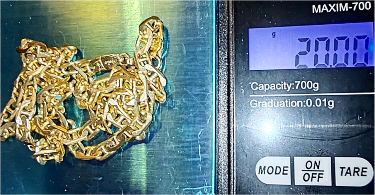 Gold Chain Curb Chain 14K Gold, 585