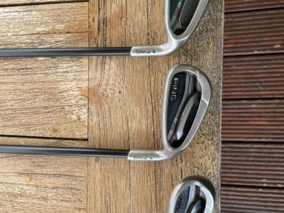 Golf Mallorca: Eisensatz PING G25 5 - 9, PW, SW Graphitschaft