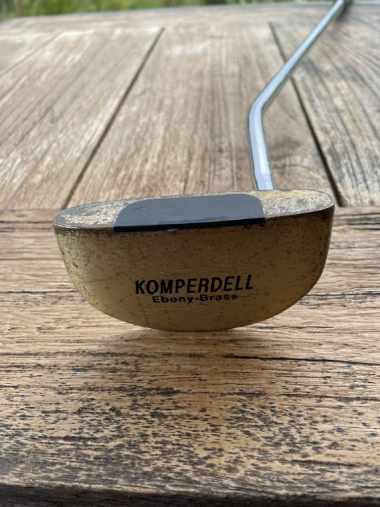 Golf Mallorca: Putter Komperdell Ebony-Brass Length 35''
