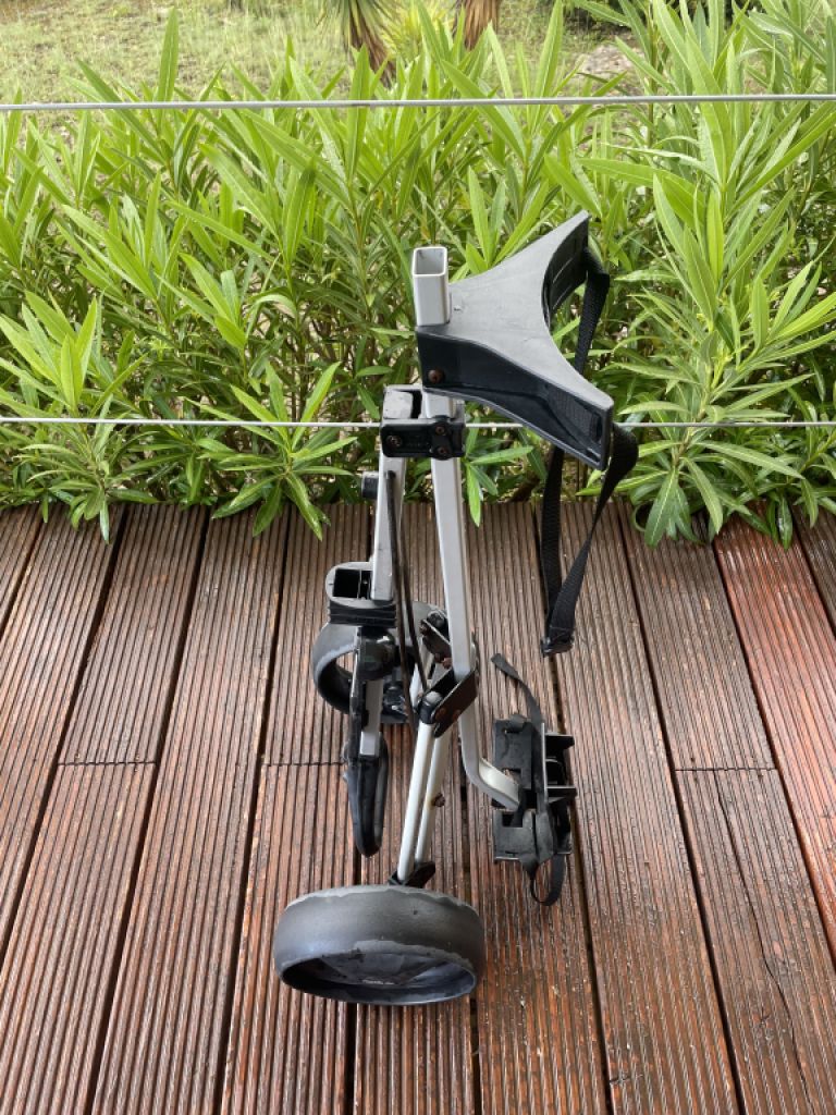 Golf Mallorca: Carrito de arrastre Carrito plegable Trolley plegable Aluminio