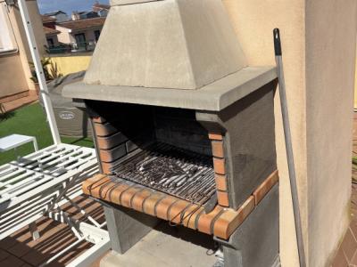 Stone outdoor grill/oven/fireplace to give away