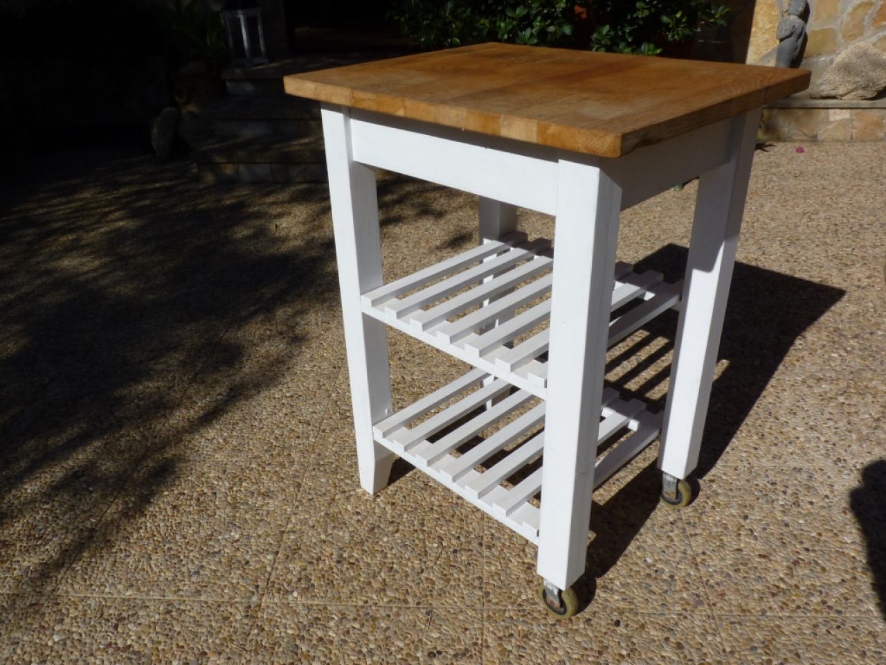 Grilltisch, Beistelltisch, Metzger Tisch