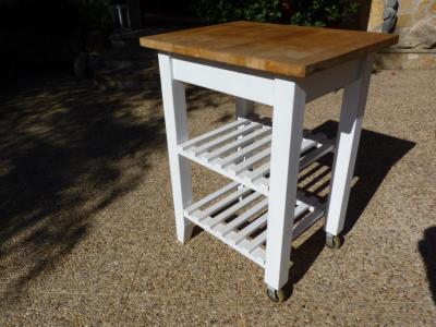Grilltisch, Beistelltisch, Metzger Tisch