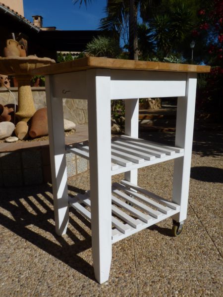 Grilltisch, Beistelltisch, Metzger Tisch