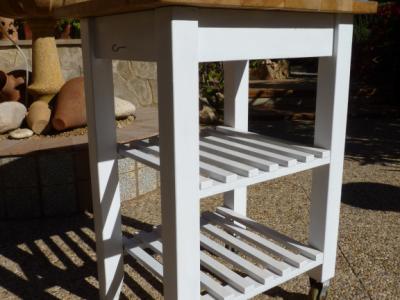 Grilltisch, Beistelltisch, Metzger Tisch