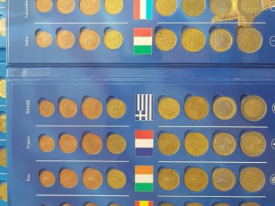 Große Euromünzsammlung in 4 Alben – 228 Münzen – Sammler