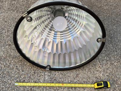 Lámpara industrial grande, lámpara de techo