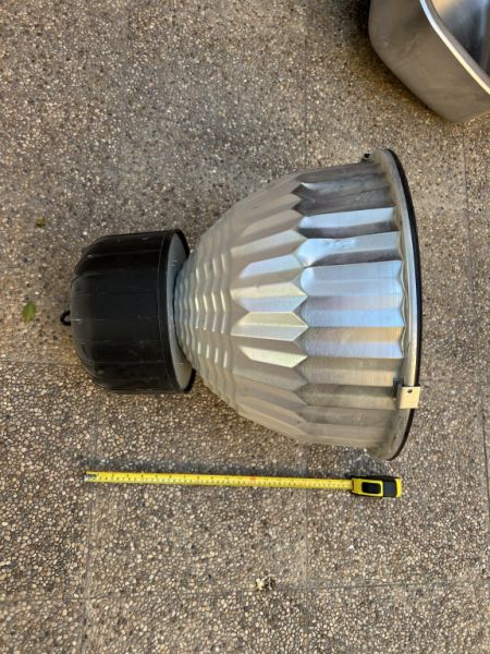 Lámpara industrial grande, lámpara de techo