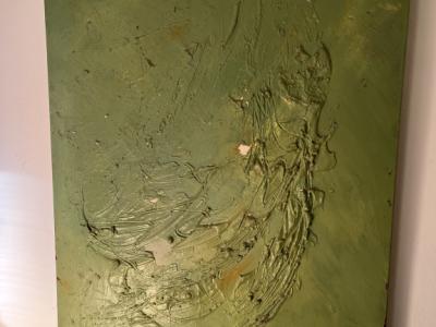 Large oil paintings by local artists