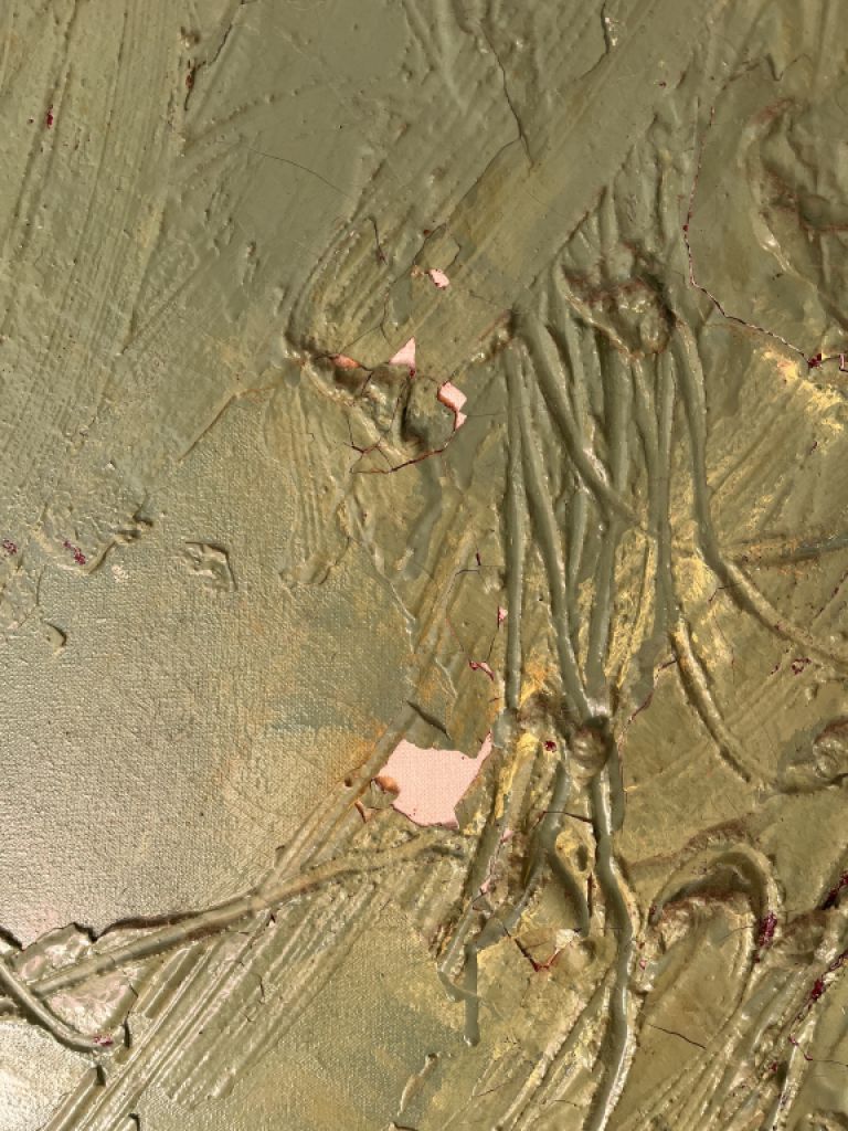 Large oil paintings by local artists