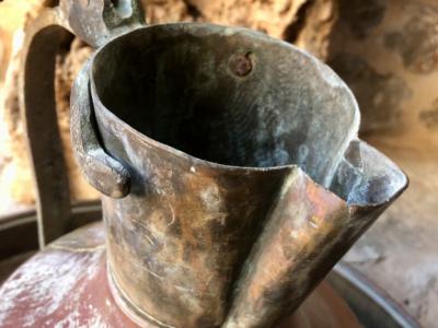 Große Teekanne aus Bronze