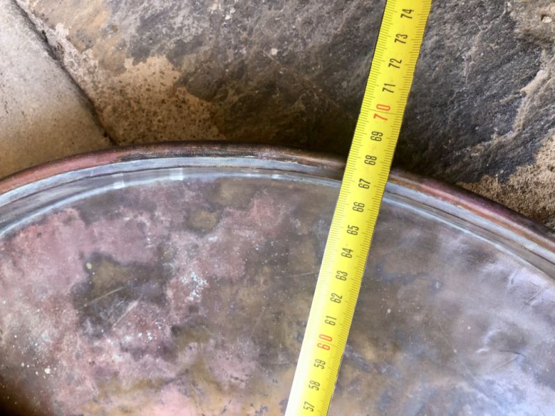 Große Teekanne aus Bronze