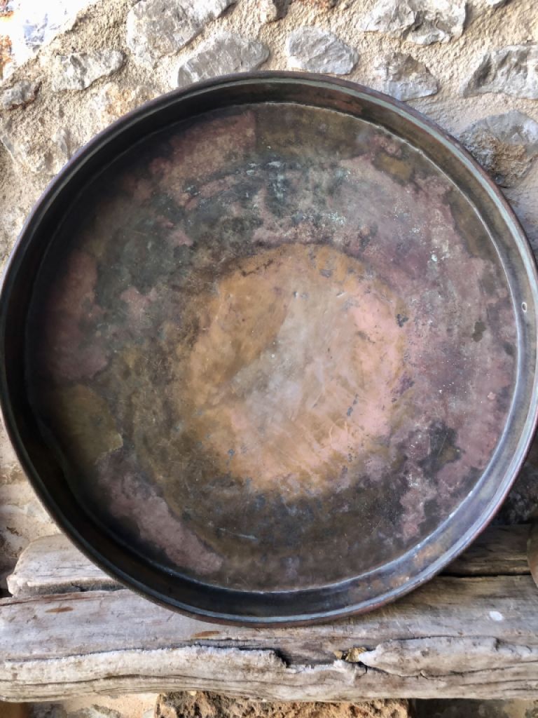 Große Teekanne aus Bronze