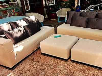 Grosses edles Sofaset