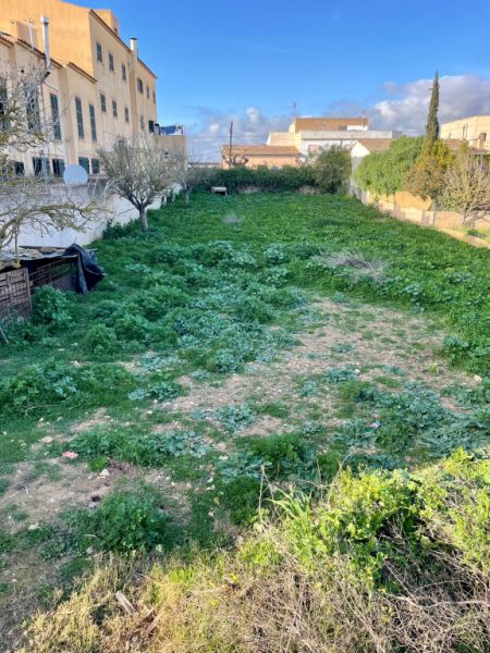 Large urban plot with 2 entrances in Cas Concos -- S 03 VK