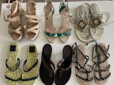 Gucci, Tory Burch, Kurt Geiger, Size 40/41