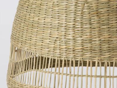 Handmade pendant lamp Ikea TORARED / HAVSDJUP lampshade