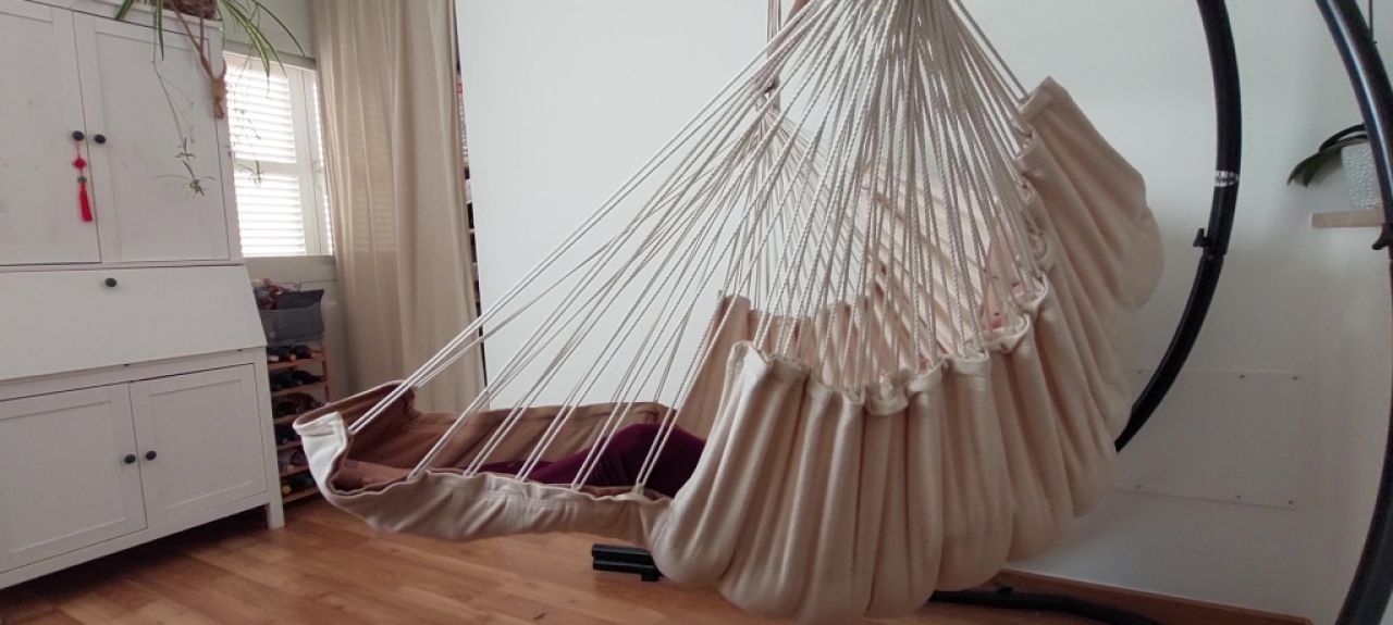 Silla hamaca incl. soporte