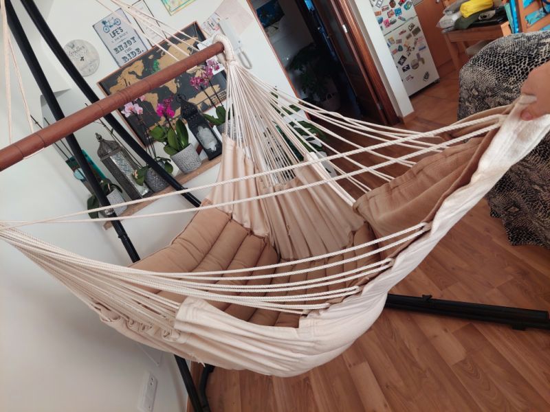 Silla hamaca incl. soporte