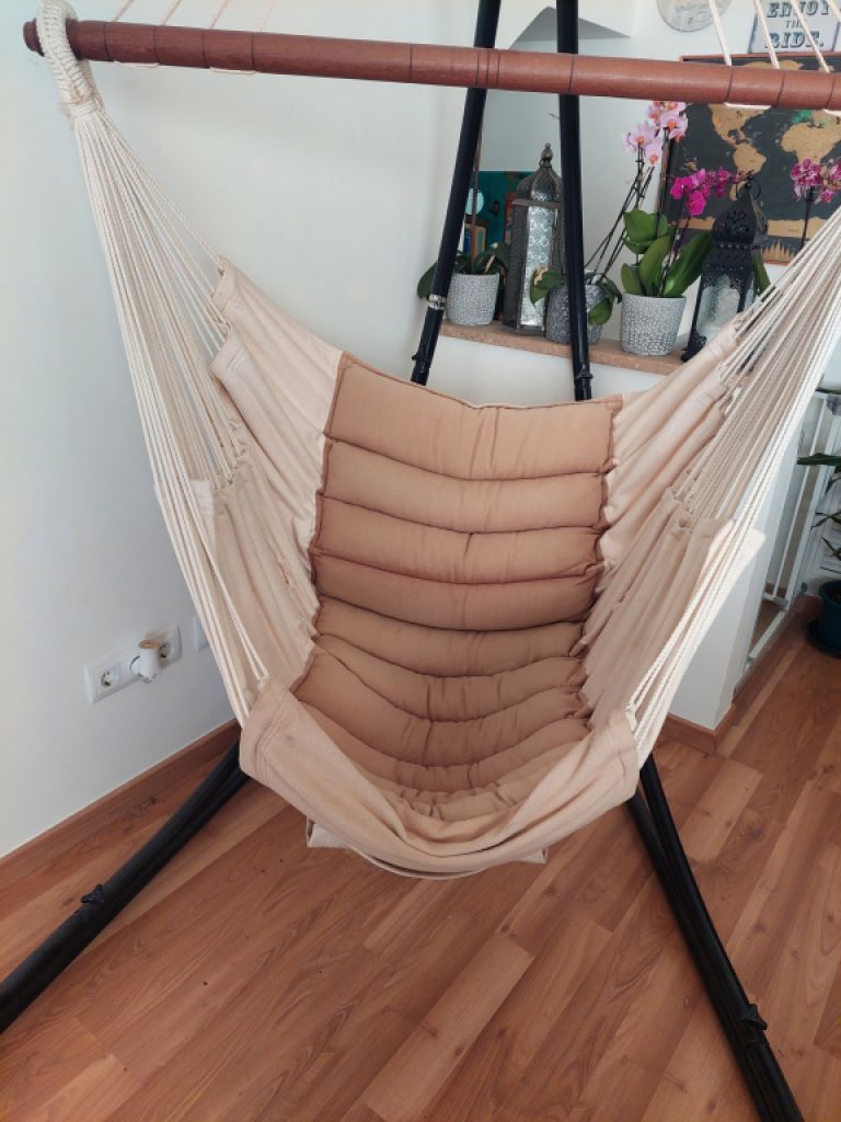 Silla hamaca incl. soporte