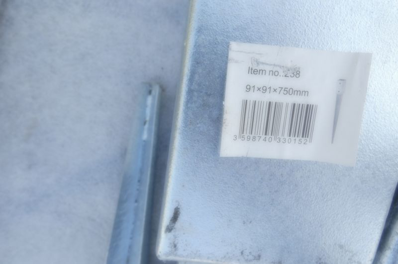 Soportes para postes de valla en venta