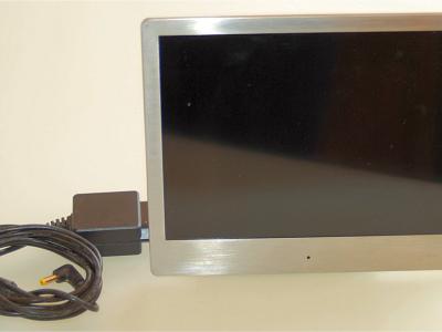 HAMA Digitaler Bilderrahmen 8SLB Slim Steel